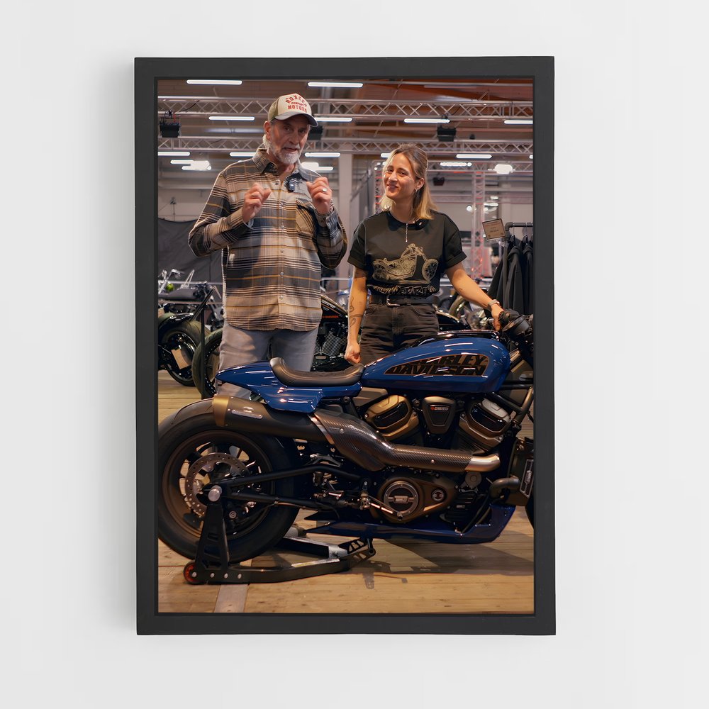 Poster Sportster s élégant – affiche Harley-Davidson (vue 2)